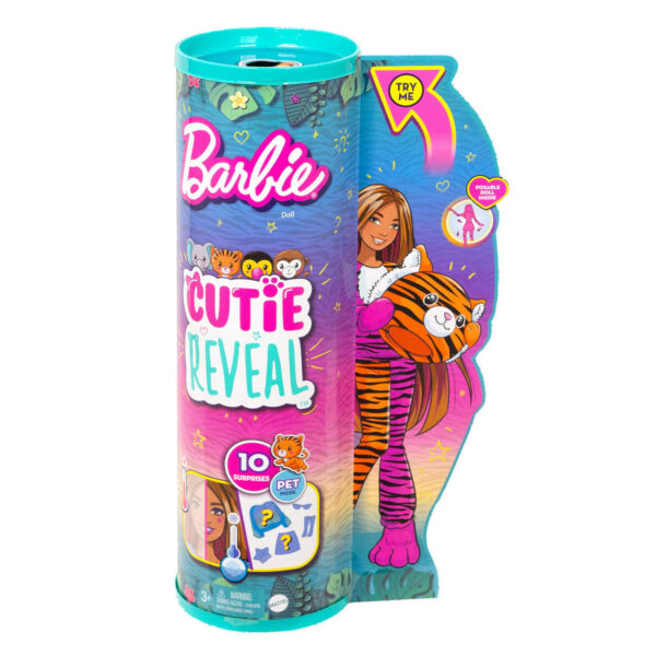 Barbie Cutie Reveal Jungle Series Tijger