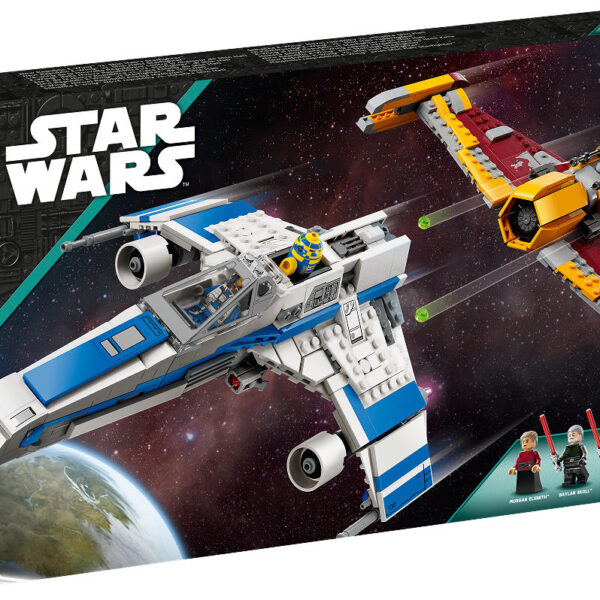 LEGO Star Wars New Republic E-wing vs Shin Hati Starfighter