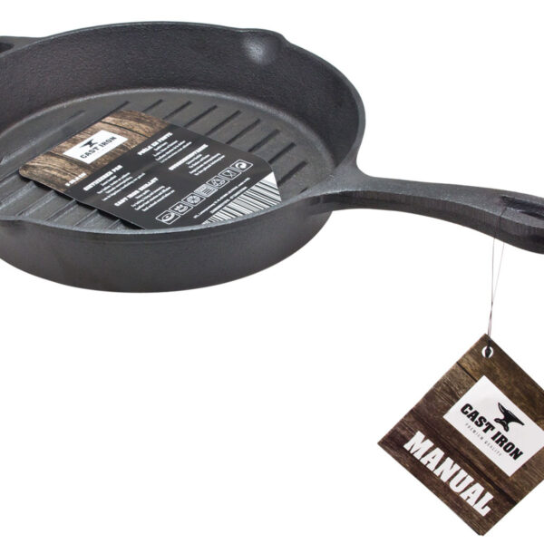 Grillpan 26,5cm gietijzer