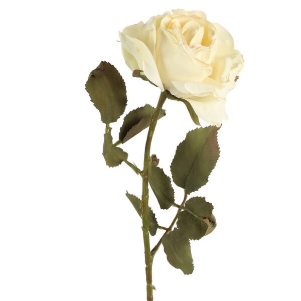 Kunstbloem Rosa wit 61,5cm