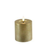 Countryfield LED Stompkaars rustiek S 7,5x7,5x8cm - goud