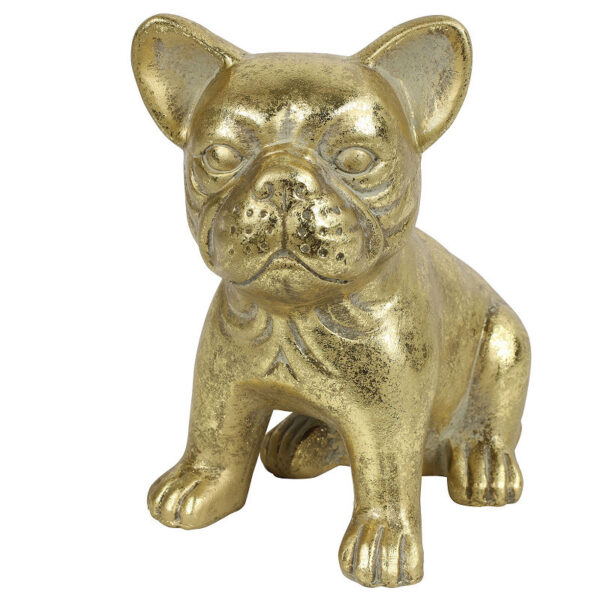 Counntryfield Dog zittend Pugsy goud 18cm