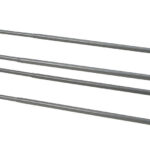 Schoenenrek 2 laags RVS uitschuibaar 61,5-115cm