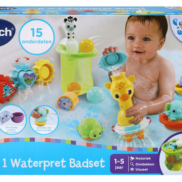 Vtech 6 in 1 Waterpret Badset