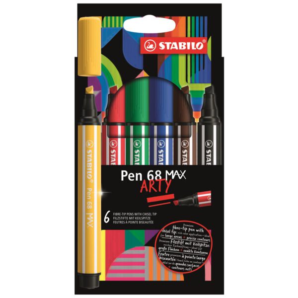 STABILO Pen 68 Mac etui 6 stuks