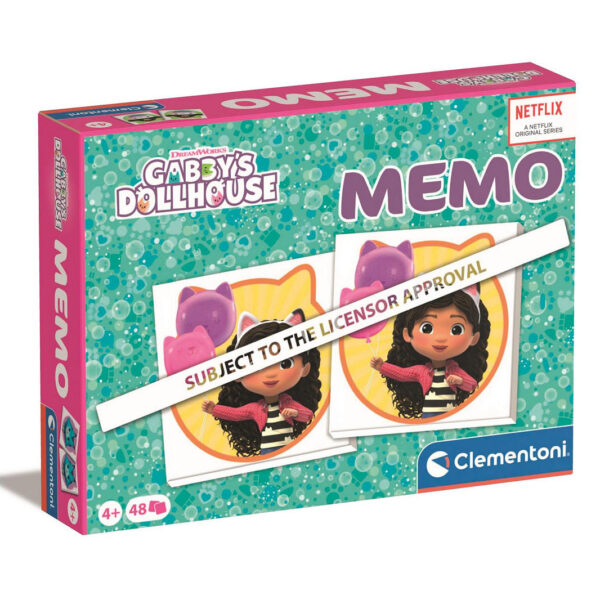 Clementoni Memo - Gabby's Dollhouse