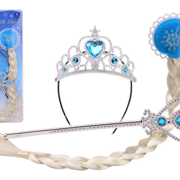 IJs princes haarclip met accessoires op kaart