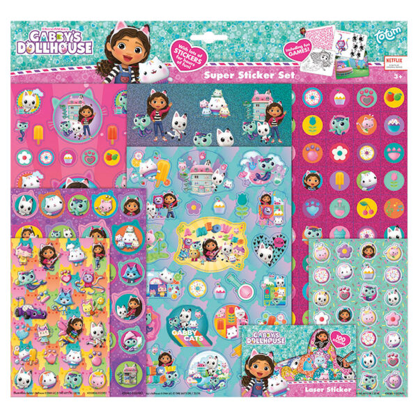 Totum Gabby's Dollhouse Super Sticker Set