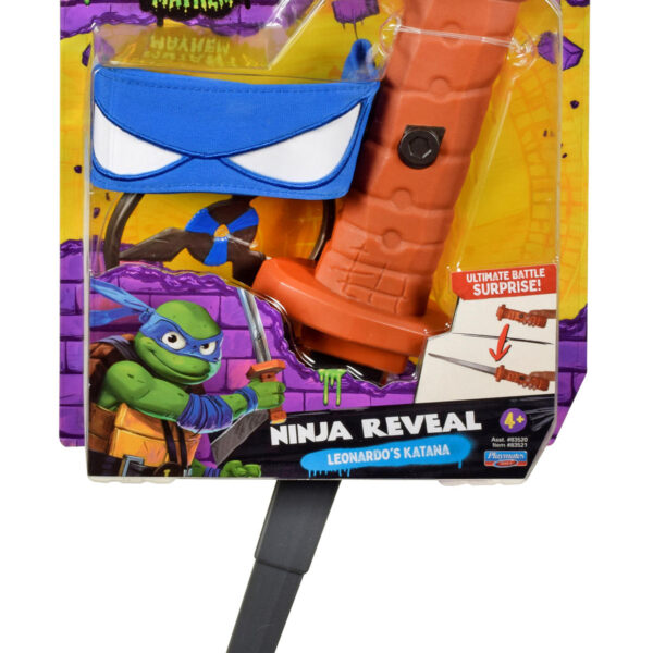 TMNT Mutant Mayhem Ninja Reveal set - Leonardo