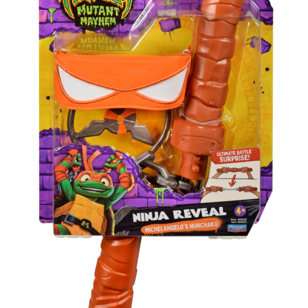 TMNT Mutant Mayhem Ninja Reveal set - Michelangelo