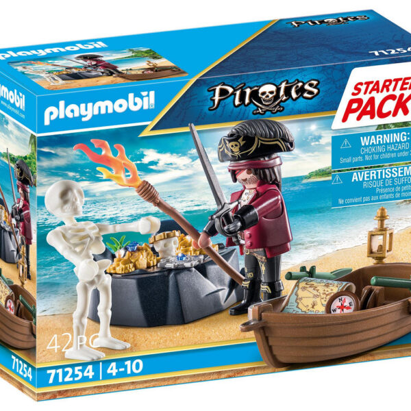 Playmobil Starterpack Piraat met roeiboot