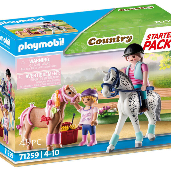 Playmobil Starterpack paardenverzorging