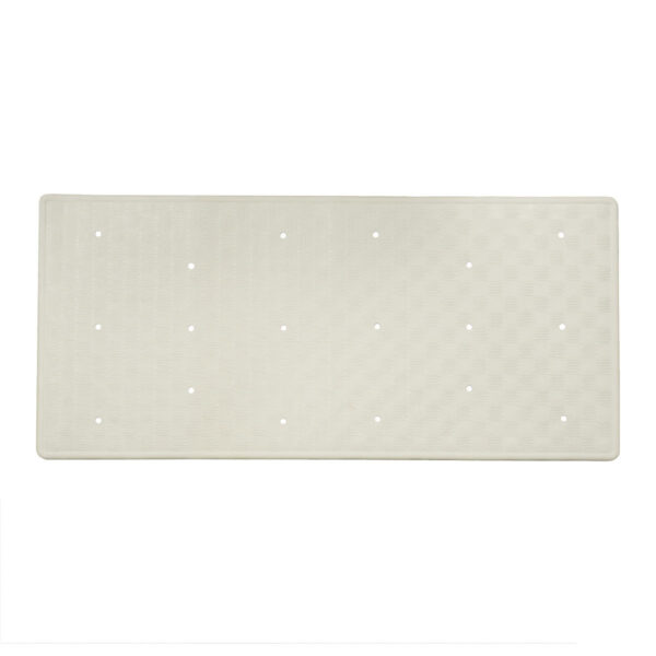 DH Badmat Rubber 35x75cm wit