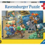 Puzzel 2x24 stukjes Sprookjes