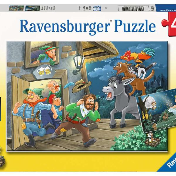 Puzzel 2x24 stukjes Sprookjes