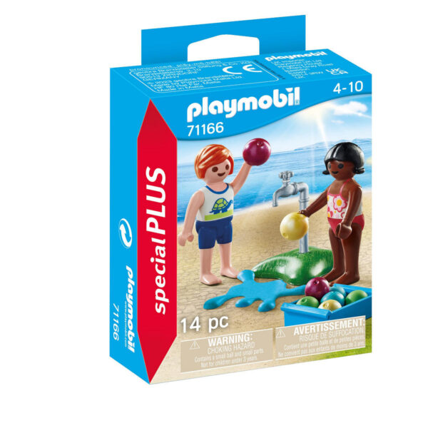 Playmobil Special Plus Kinderen met waterballonnen