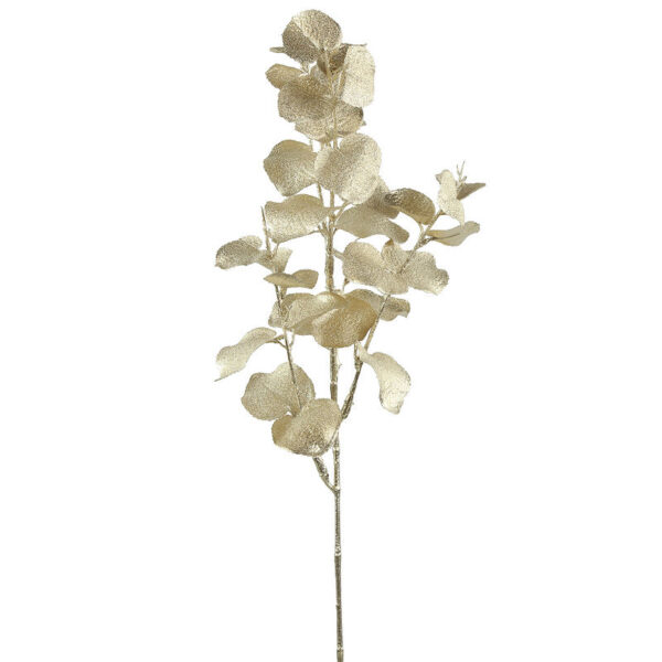 Countryfield Kunstbloem Eucalyptus metallic champagne 72cm