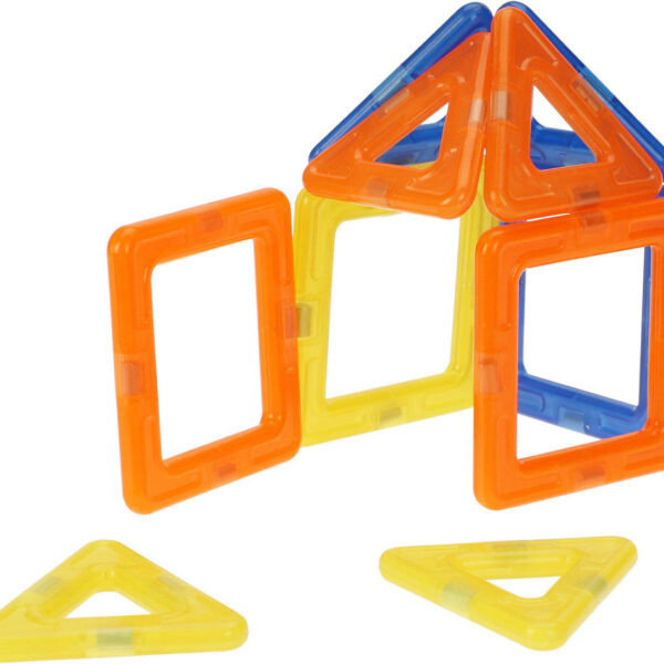 Magnetisch constructie set 10-delig op kaart