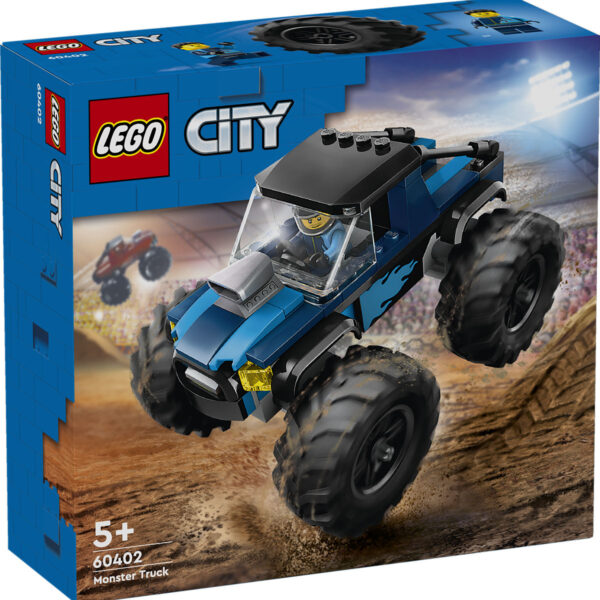 LEGO City voertuigen Blauwe monstertruck