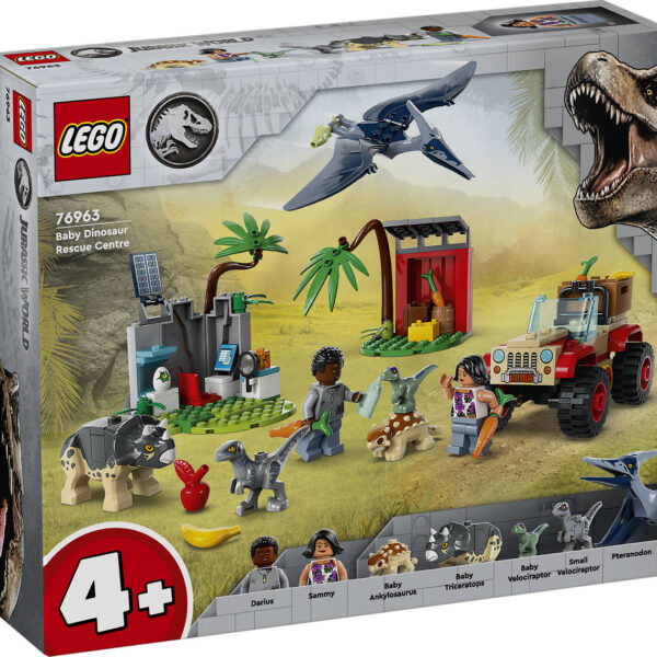 LEGO Jurassic Reddingscentrum voor babydinosaurussen