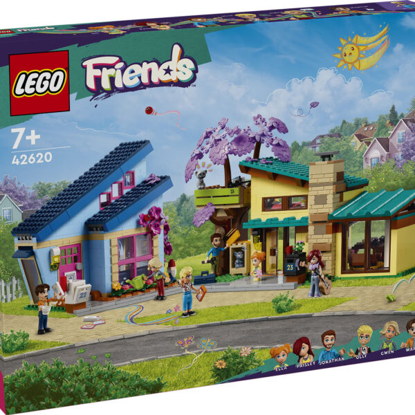 LEGO Friends Olly en Paisley's huizen