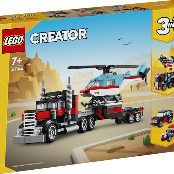 LEGO CREATOR Truck met helikopter