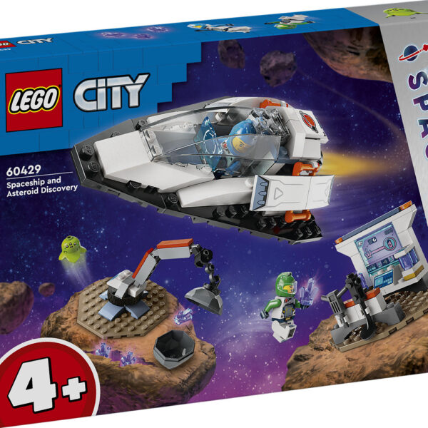 LEGO City Space Ruimteschip en ontdekking van asteroïde