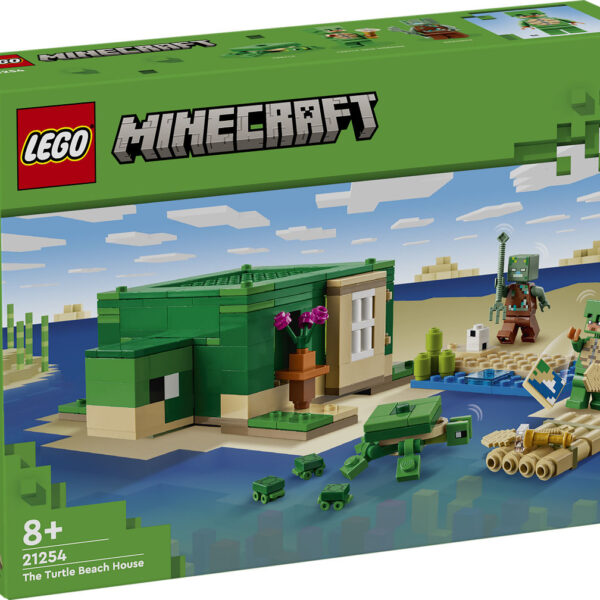 LEGO Minecraft Het schildpadstrandhuis