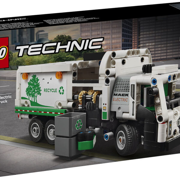 LEGO Technic Mack LR Electric vuilniswagen