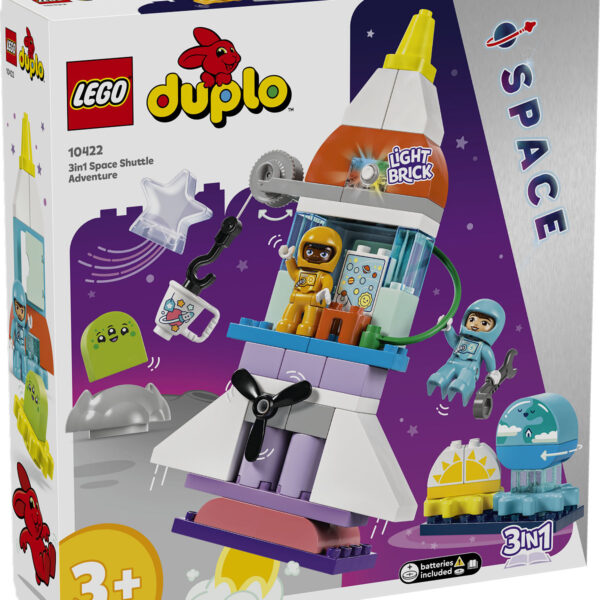 DUPLO Stad 3-in-1 ruimteavontuur