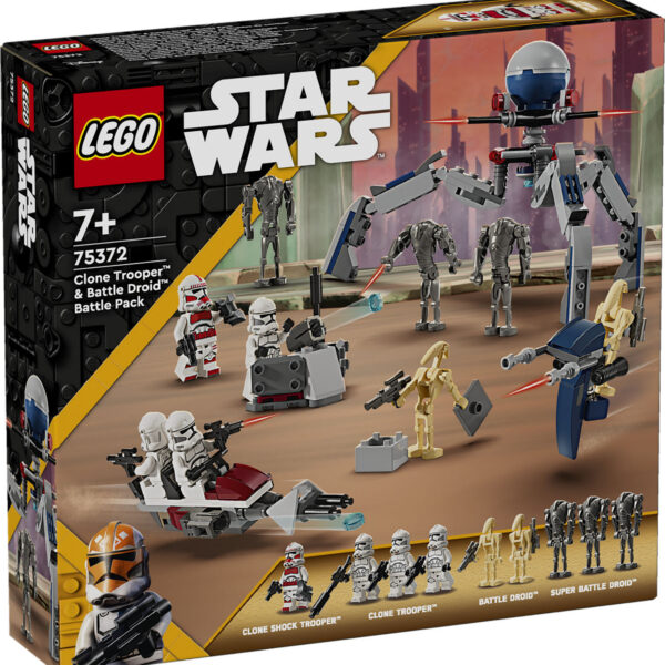 LEGO Star Wars Clone Trooper en Battle Droid Battle Pack