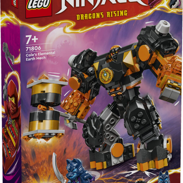 LEGO Ninjago Cole's elementaire aardemecha