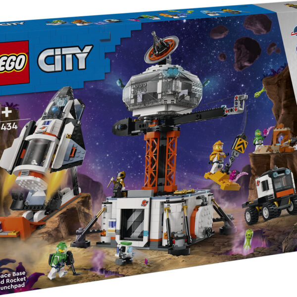 LEGO City Space Ruimtebasis en raketlanceringsplatform