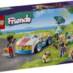 LEGO Friends Elektrische auto en oplaadpunt