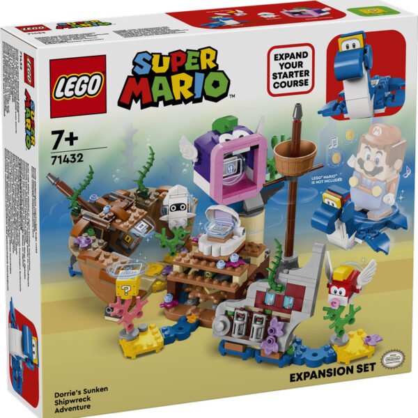 LEGO Super Mario Uitbreidingsset: Dorries gezonken scheepswr