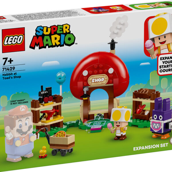 LEGO Super Mario Uitbreidingsset: Nabbit bij Toads winkeltje