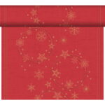 Duni 3-in-1 Dunicel Star Shine Red 40x480