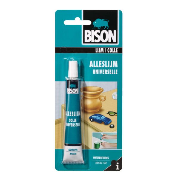 Bison Alleslijm 25ml tube kaart