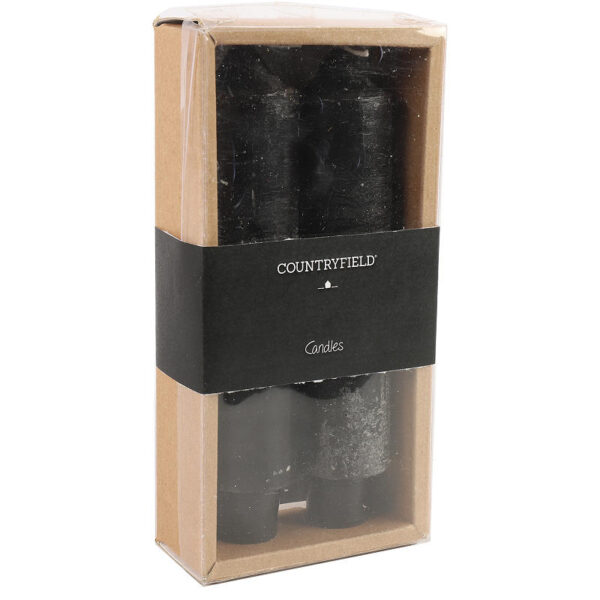 Countryfield Dinerkaars Vela 15,5cm 2 stuks - zwart