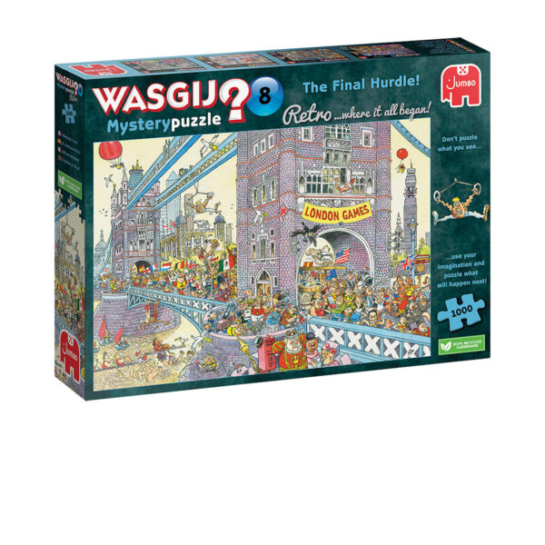 Puzzel 1000 st. Wasgij Retro Mystery 8 - De Laatste Horde!