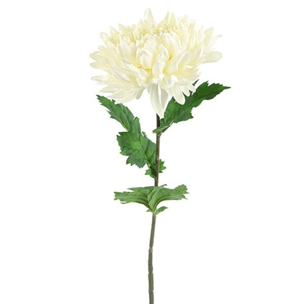 Countryfield Kunstbloem Chrysanthemum creme 75cm