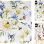 Servetten 33x33cm 16 stuks - Flower 4