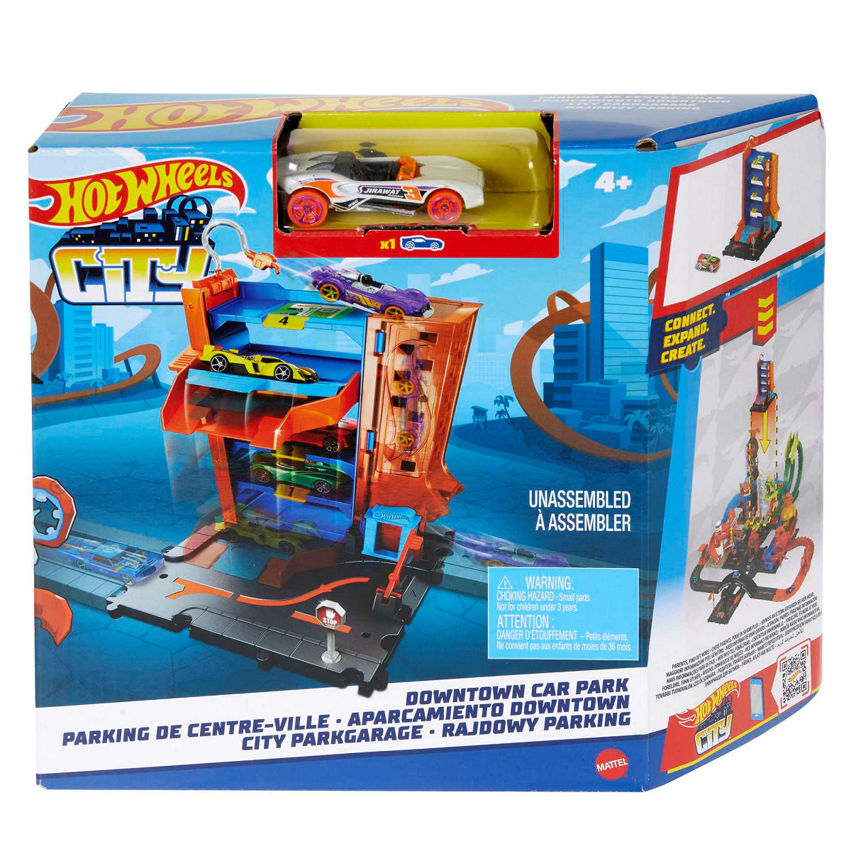 Hot Wheels Action Double Loopings Speelset Aanbieding bij Intertoys