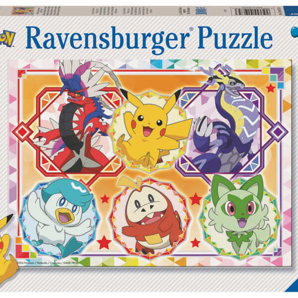 Puzzel 100 XXL Pokemon