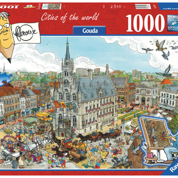 Puzzel 1000 stukjes Fleroux - Gouda