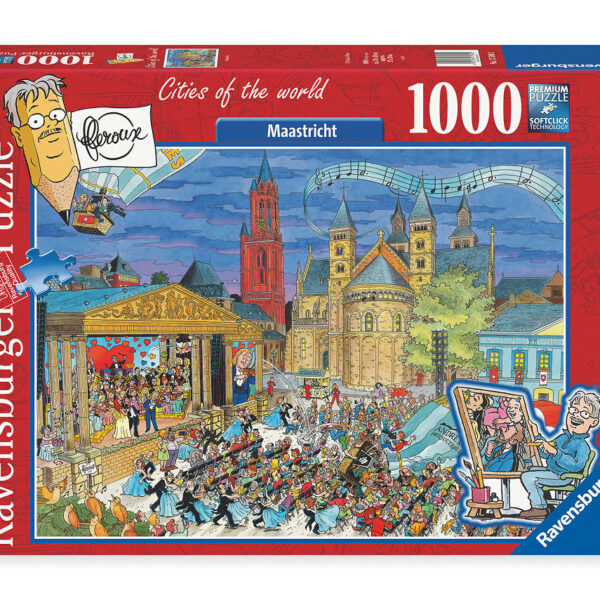 Puzzel 1000 stukjes Fleroux - Maastricht