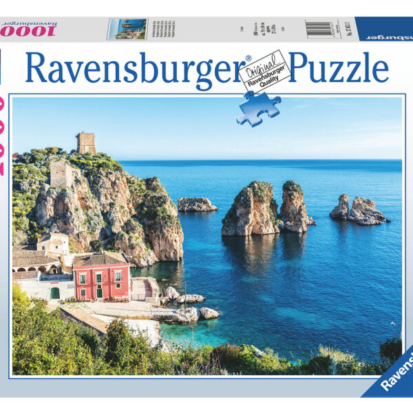 Puzzel 1000 stukjes Italian landscapes: WT: Sicily 2