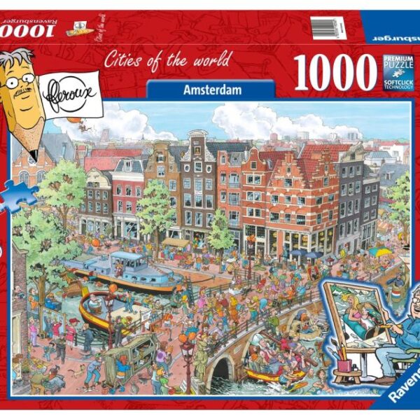 Puzzel 1000 stukjes Fleroux Amsterdam