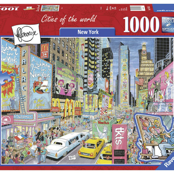 Puzzel 1000 stukjes Fleroux New York