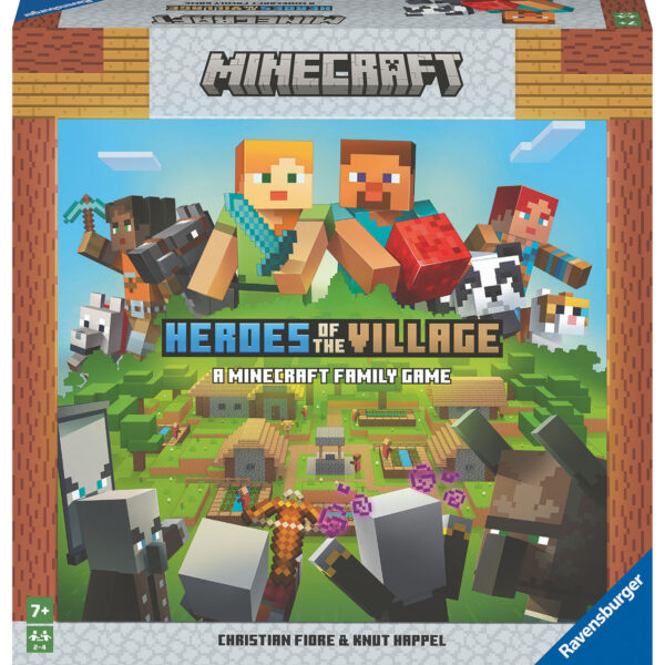 Vrolijke kinderspellen Minecraft jr. - Heroes of the village